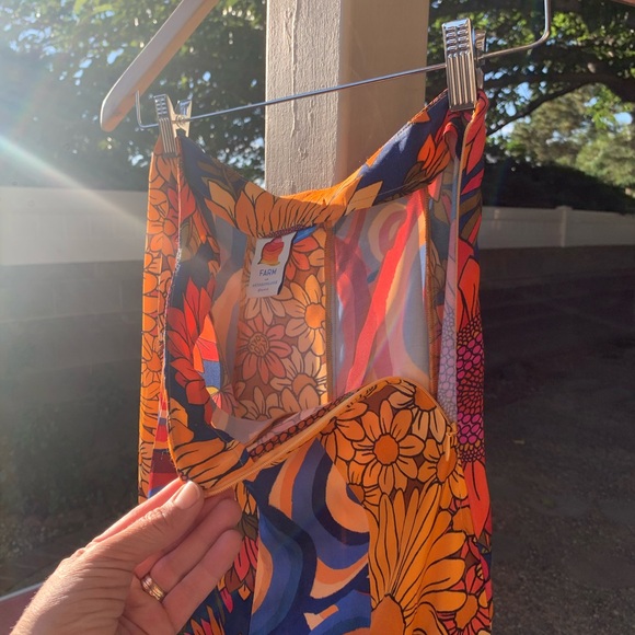 Farm Rio maxi A-line dress size XS - Picture 4 of 11